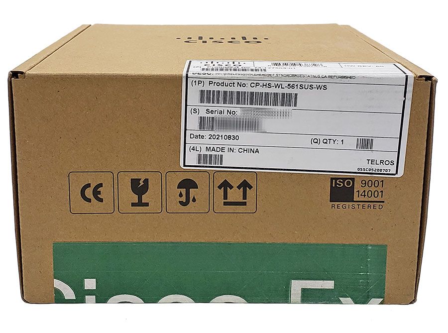Cisco Headset 561 - Wireless, Single, Standard Base Station (CP-HS-WL-561-S-US=)