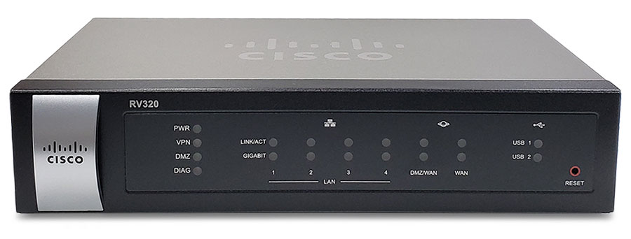 Cisco rv320 dual gigabit wan vpn router Clearance