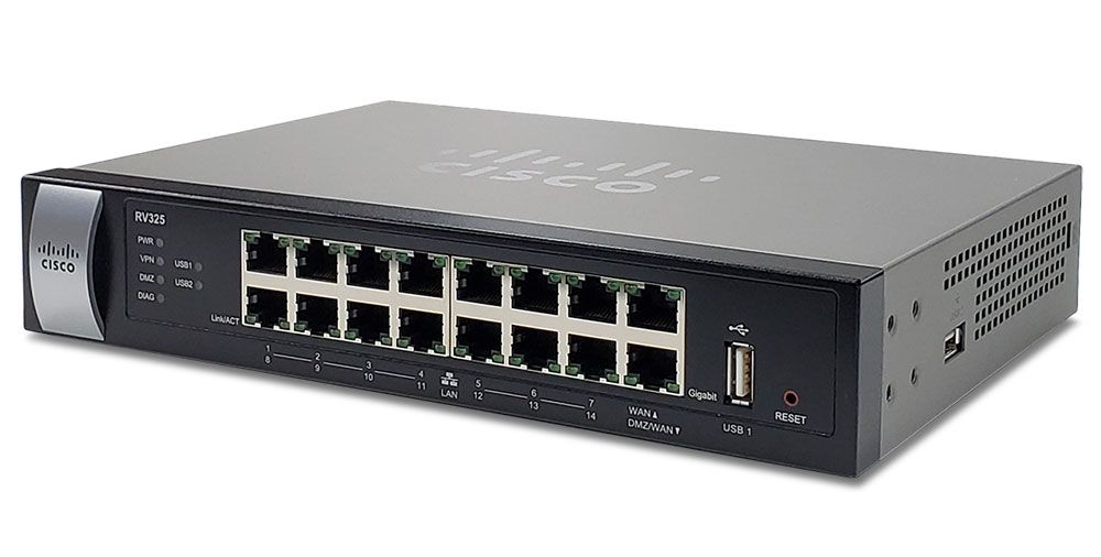 Cisco RV325 Dual Gigabit WAN VPN Router (RV325-K9-NA)
