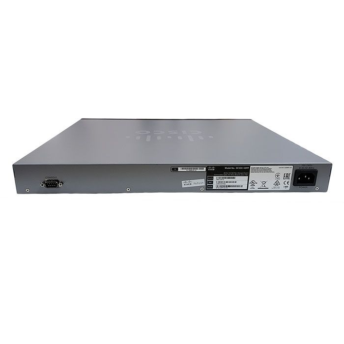 Cisco SF300-48PP 48-Port PoE+ Managed Switch (SF300-48PP-K9-NA)