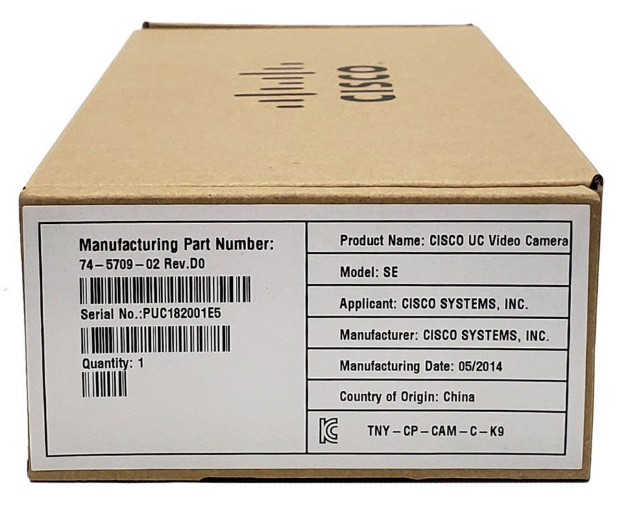 Cisco Unified Video Camera (CP-CAM-C=)