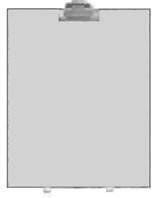 Definity 8411 Plastic Overlays (5/pk.)