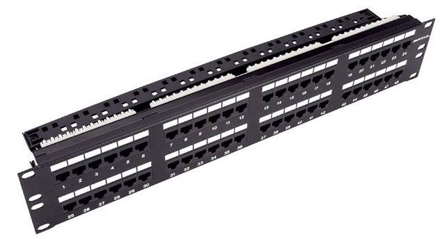 DynaCable 48-Port Category 5E Patch Panel