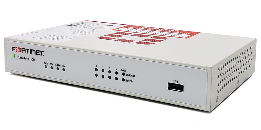 Fortinet FortiGate 30E Secure SD-WAN Appliance (FG-30E, P17455-05-01)