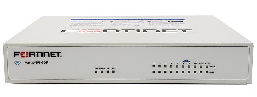 Fortinet Fortigate FortiWiFi 60F Secure SD-WAN Appliance (FWF-60F-E, P24301-03-24)
