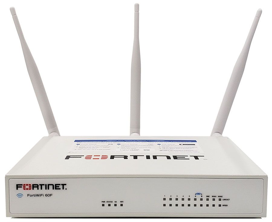 Fortinet Fortigate FortiWiFi 60F Secure SD-WAN Appliance (FWF-60F-E, P24301-03-24)