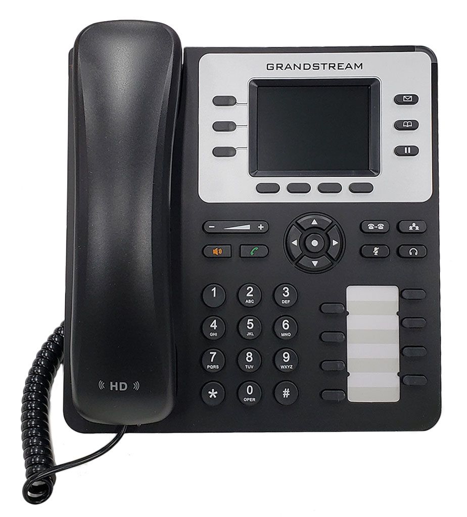 Telefone IP Grandstream GXP2130 Enterprise - LCD 2.8, POE E Bluetooth