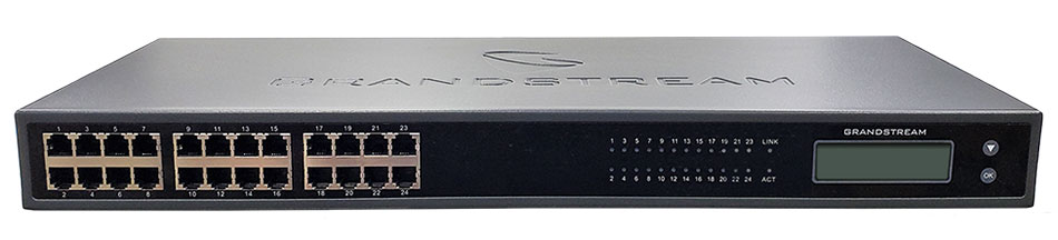 Grandstream GXW-4224 V2 VoIP Gateway - 24x FXS Anschlüsse Für Telefone