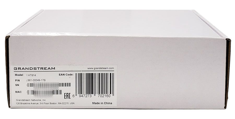 Grandstream HT814 Analog Telephone Adapter