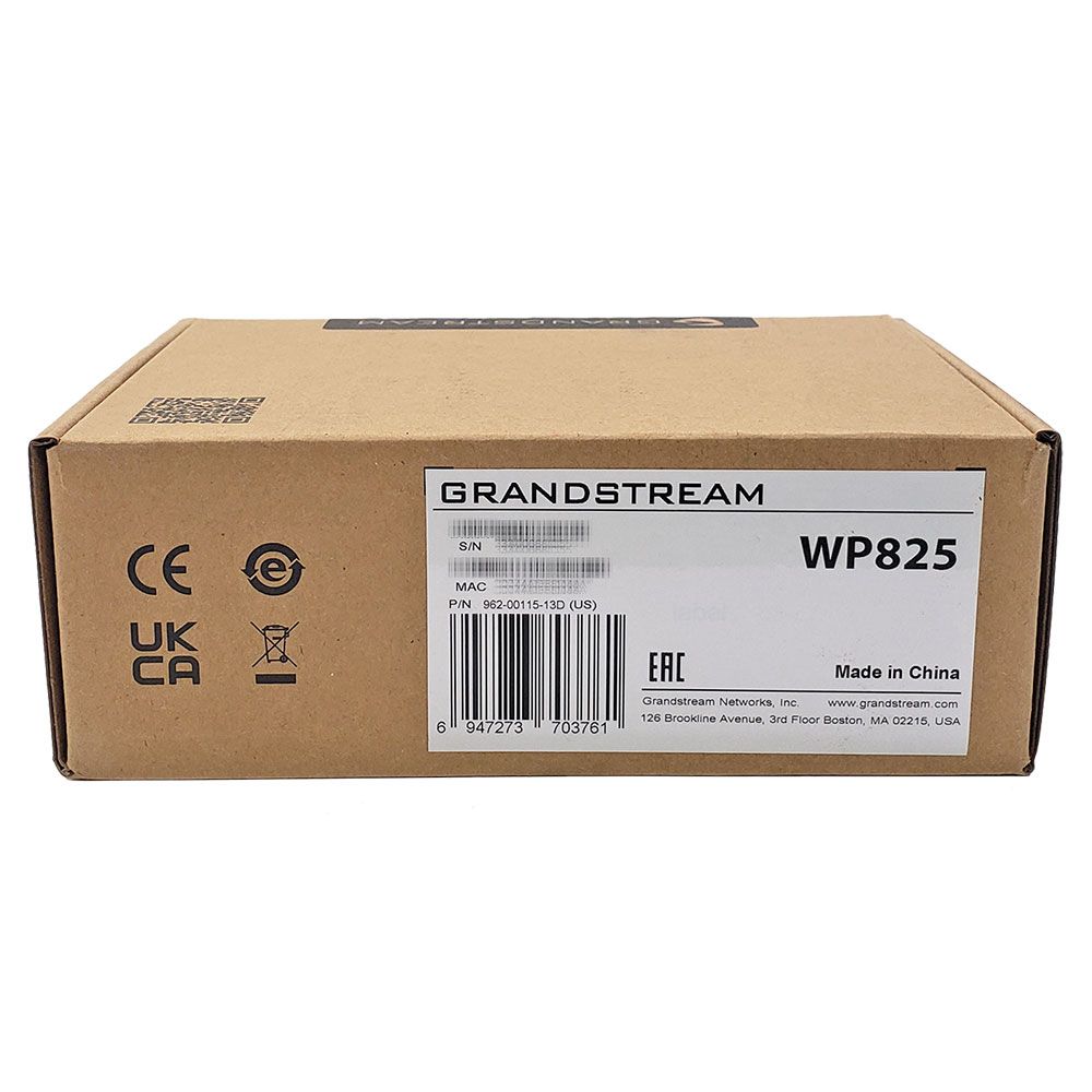 Grandstream WP825 Ruggedized Cordless WiFi Handset