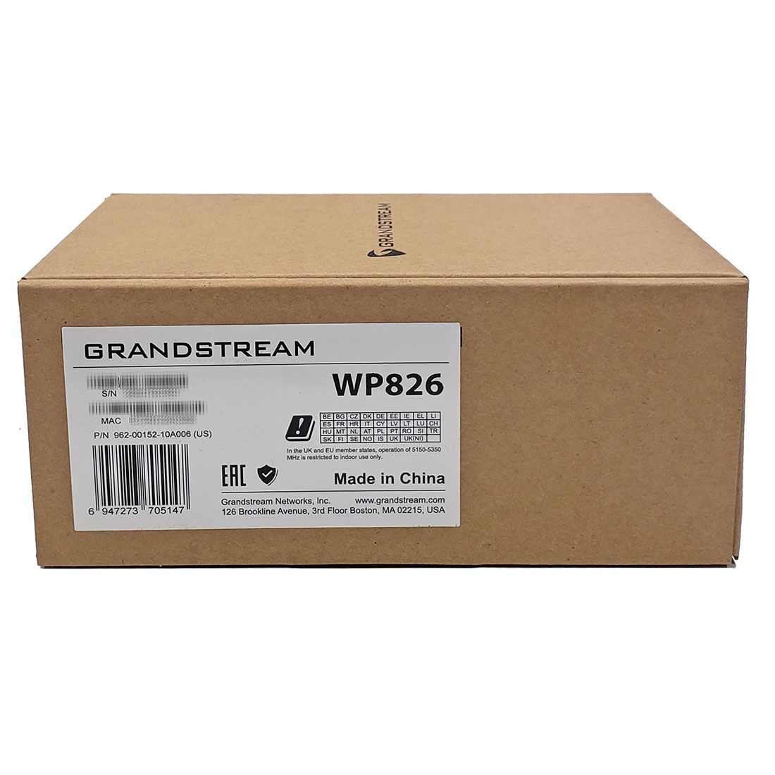 Grandstream WP826 Cordless Wi-Fi Phone