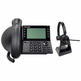 Replacement Handset For ShoreTel 400/655 Series Phones - HD, Noise Reducing, Black