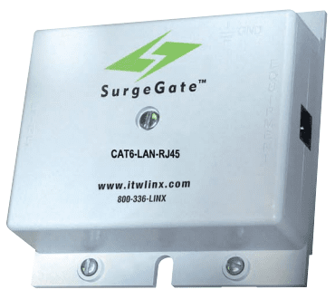ITW Linx 1Gb CAT6-LAN-RJ45 Category 6 Solid-State Building Entrance Protector
