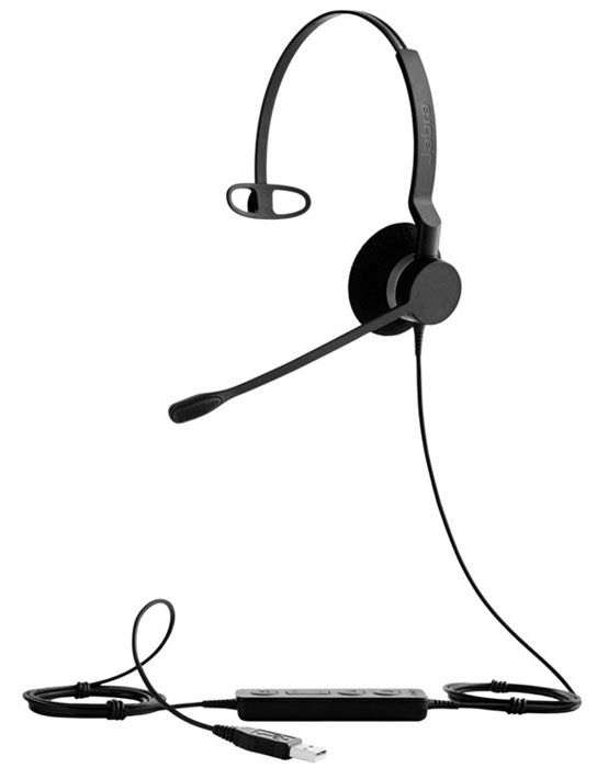 Jabra BIZ 2300 USB UC Mono Headset (2393-829-109)