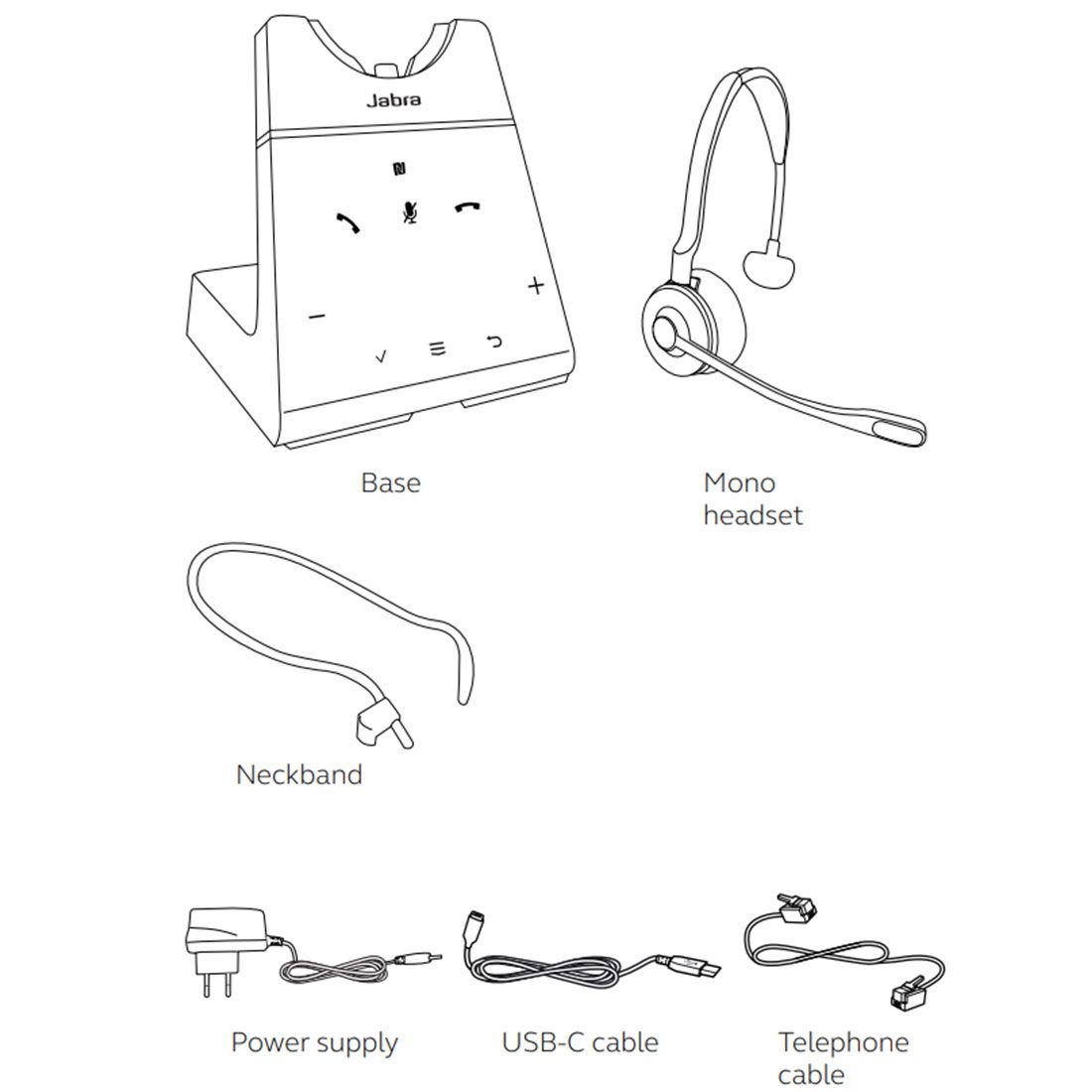 Jabra Engage 75 SE Mono Wireless Headset (9656-583-125)