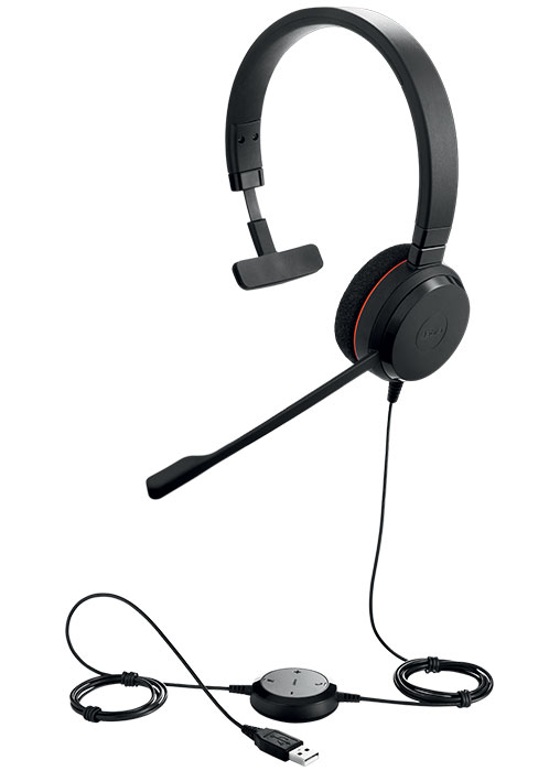Jabra Evolve 20 MS Mono Headset (4993-823-109)
