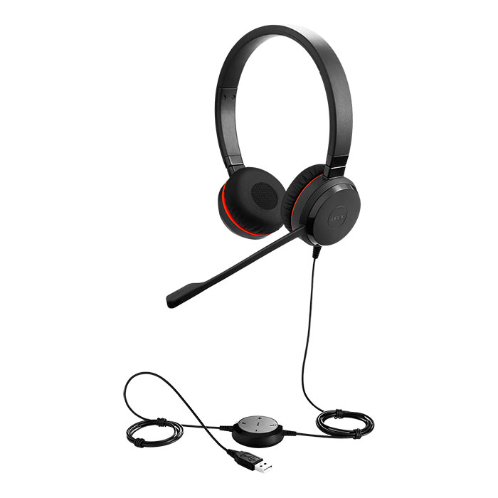 未使用 Jabra Evolve 30 II、ケース有 Jabra Evolve 30 II UC Stereo Headset (5399-829-309)