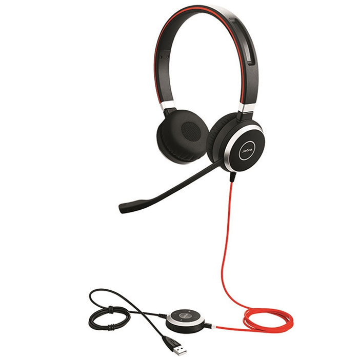 【未使用に近い】Jabra EVOLVE 40 MS Stereo ヘッドホン Jabra Evolve 40 Stereo MS USB-C Headset (6399-823-189)