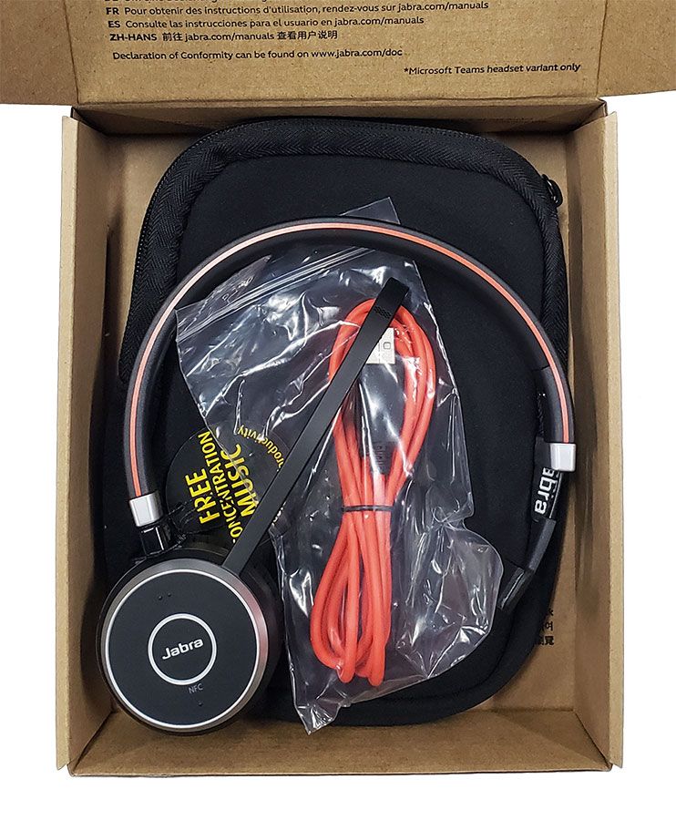 Jabra Evolve 65 MS Mono Wireless Headset (6593-823-309)