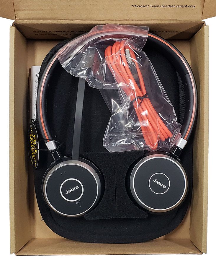 Jabra Evolve 65 MS Stereo Wireless Headset (6599-823-309)