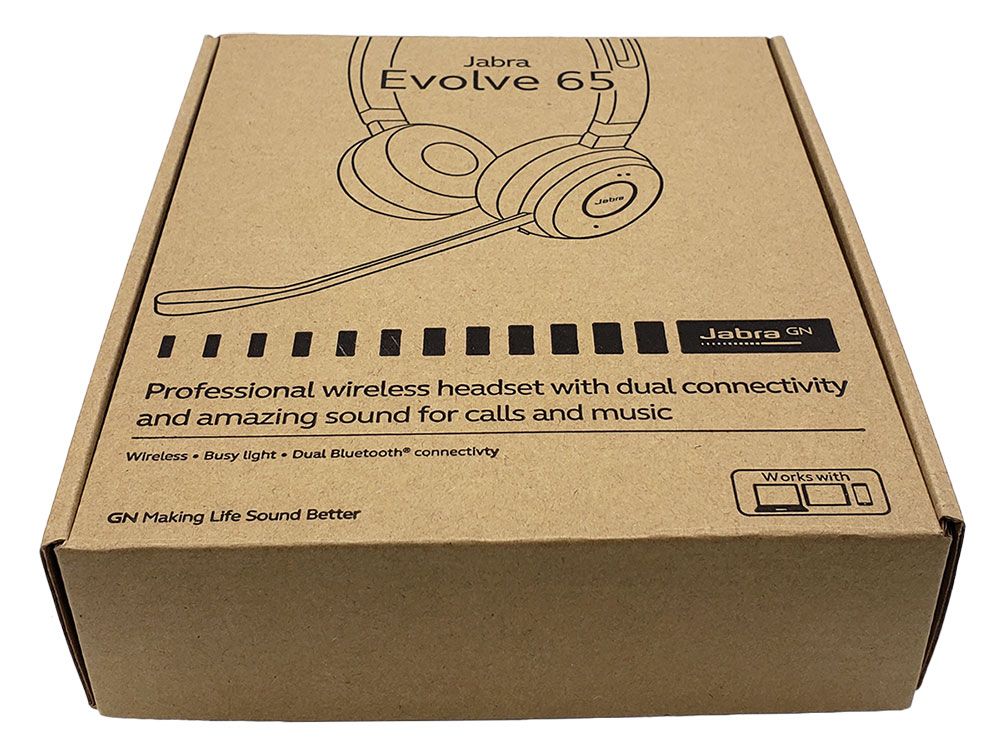 Jabra Evolve 65 MS Stereo Wireless Headset (6599-823-309)