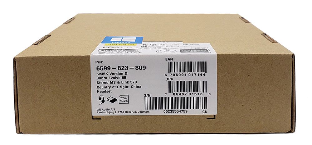 Jabra Evolve 65 MS Stereo Wireless Headset (6599-823-309)