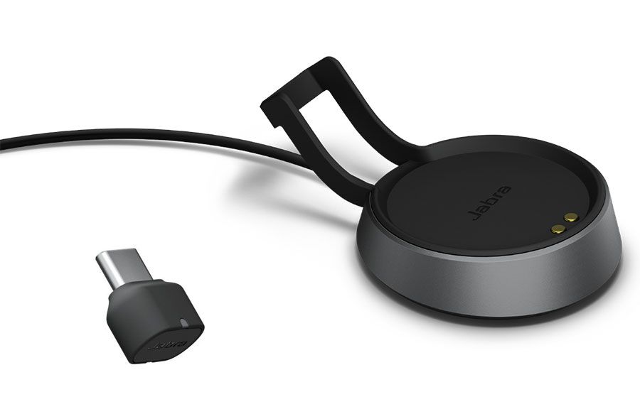 Jabra Evolve2 85 MS Stereo Wireless Headset w/Charging Stand (28599-999-889, USB-C)