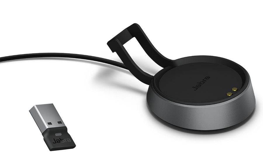 Jabra Evolve2 85 UC Stereo Wireless Headset w/Charging Stand