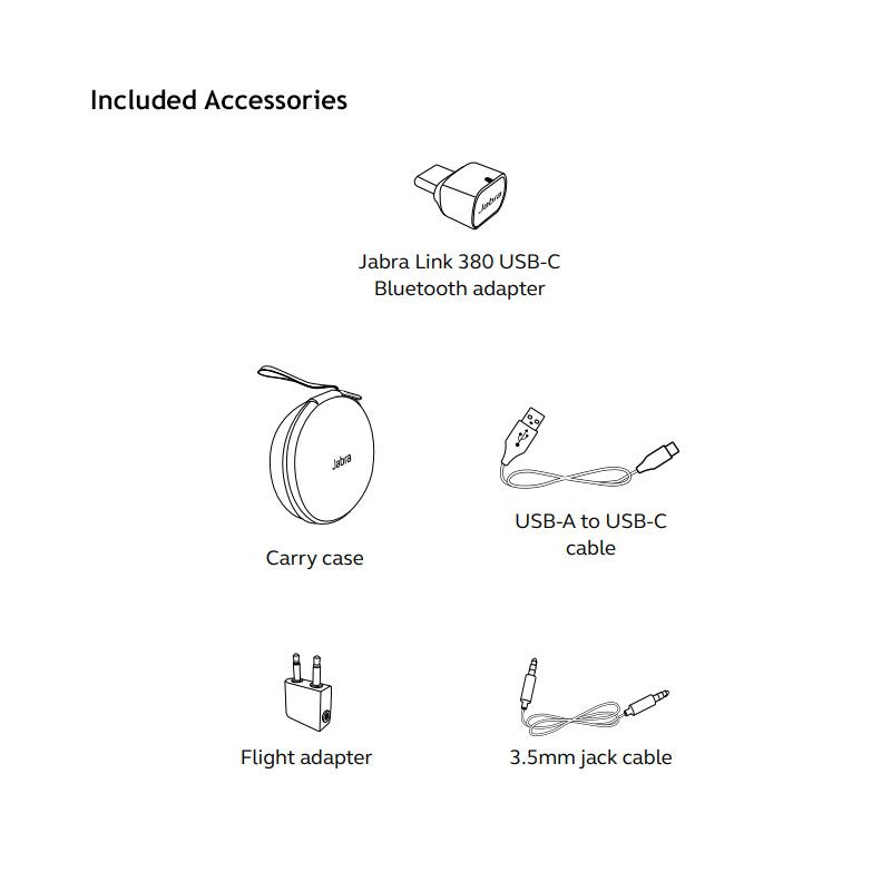 Jabra Evolve2 85 UC Wireless Headset (28599-989-899, USB-C)