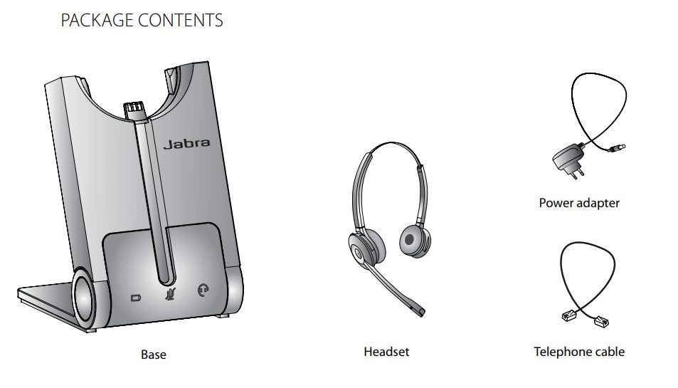 Jabra PRO 920 Duo Wireless Headset (920-69-508-105)