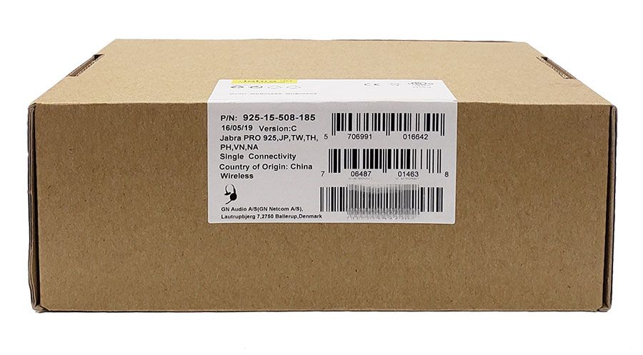 Jabra PRO 925 Wireless Headset (925-15-508-185)