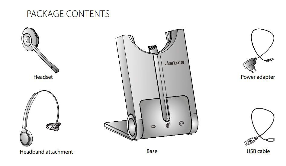 Jabra PRO 930 USB Mono MS Wireless Headset (930-65-503-105)