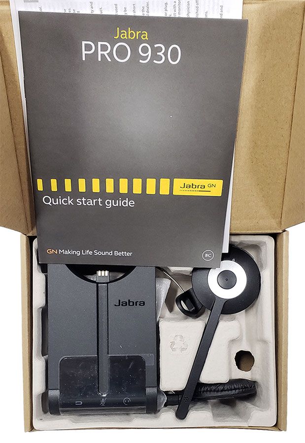 Jabra PRO 930 USB Mono MS Wireless Headset (930-65-503-105)
