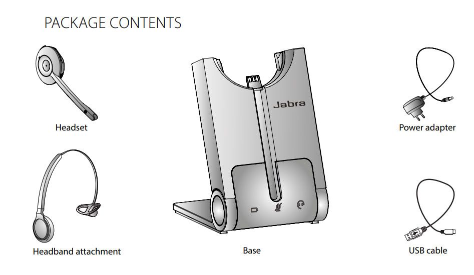 Jabra PRO 930 USB Mono UC Wireless Headset (930-65-509-105)