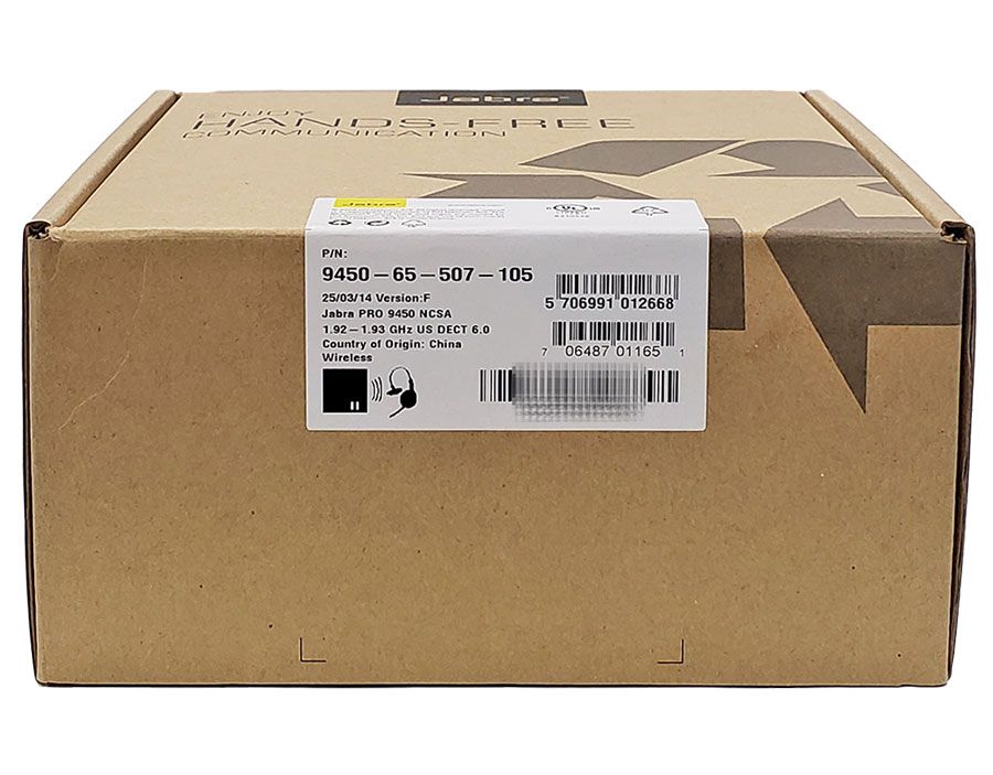 Jabra PRO 9450 Wireless Headset (9450-65-507-105)