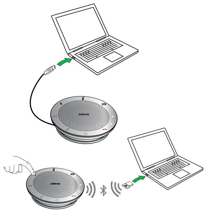 Jabra Speak 510+ MS Personal Speakerphone (7510-309)