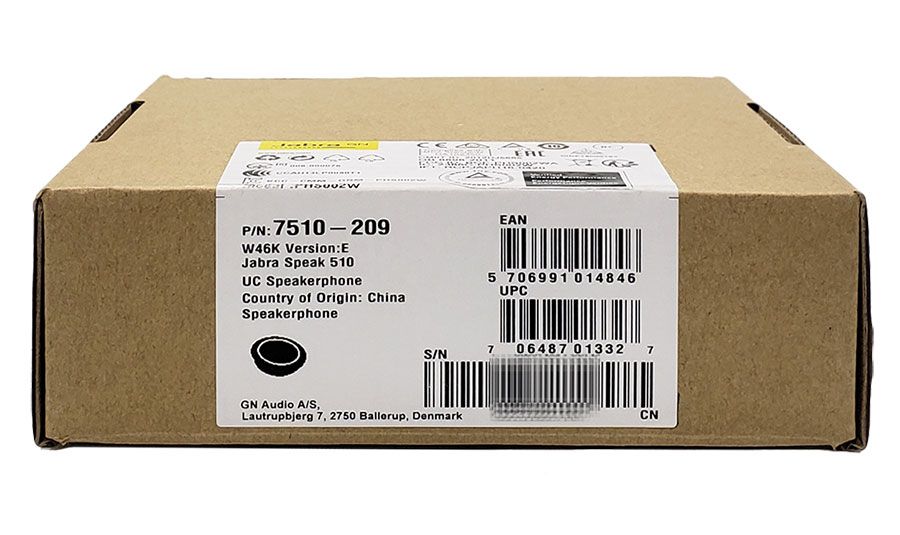 Jabra Speak 510 UC Personal Speakerphone (7510-209)