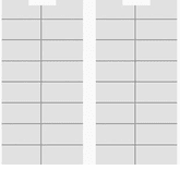 Merlin Legend MLX-16DP Telephone Labels (10 labels)