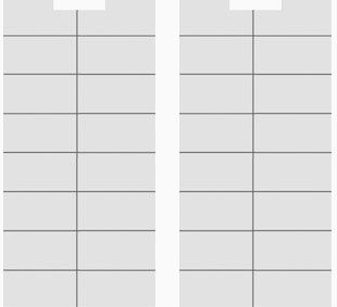 Merlin Legend MLX-16DP Telephone Labels (10 labels)