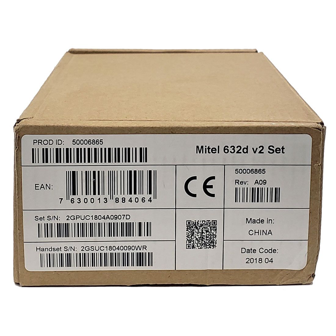 Mitel 632d v2 DECT Wireless Handset (50006865)