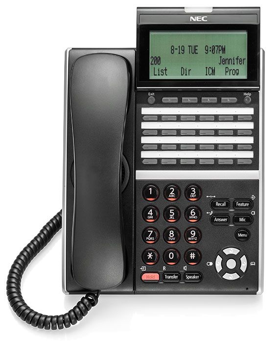 NEC DTZ-24D-3 Digital Phone Black (DT430)