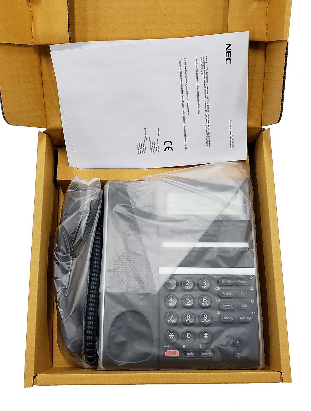NEC DTZ-6DE-3 Digital Phone Black (DT410)