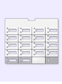 Partner 18 Laser/Inkjet Printable Telephone Labels (10 labels)
