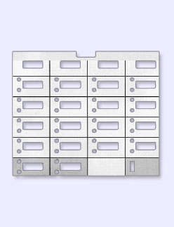 Partner 18D Laser/Inkjet Printable Telephone Labels (10 labels)