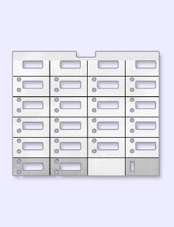 Partner 18D Laser/Inkjet Printable Telephone Labels (10 labels)
