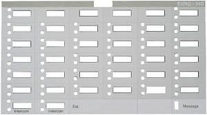 Partner 34D Telephone Labels (10 labels)