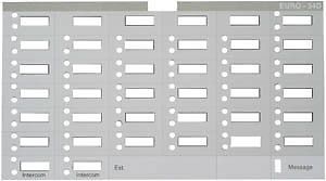 Partner 34D Telephone Labels (10 labels)