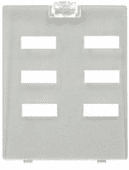 Partner 6 Plastic Overlay (5/pk.)