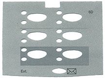 Partner 6D Series 2 Telephone Labels (10/pk.)