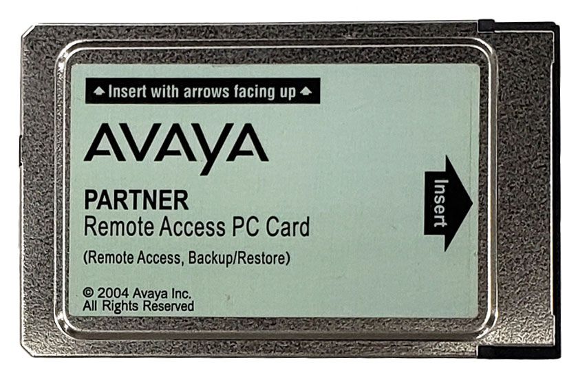 Partner ACS Remote Access, Backup/Restore Card (700429244)